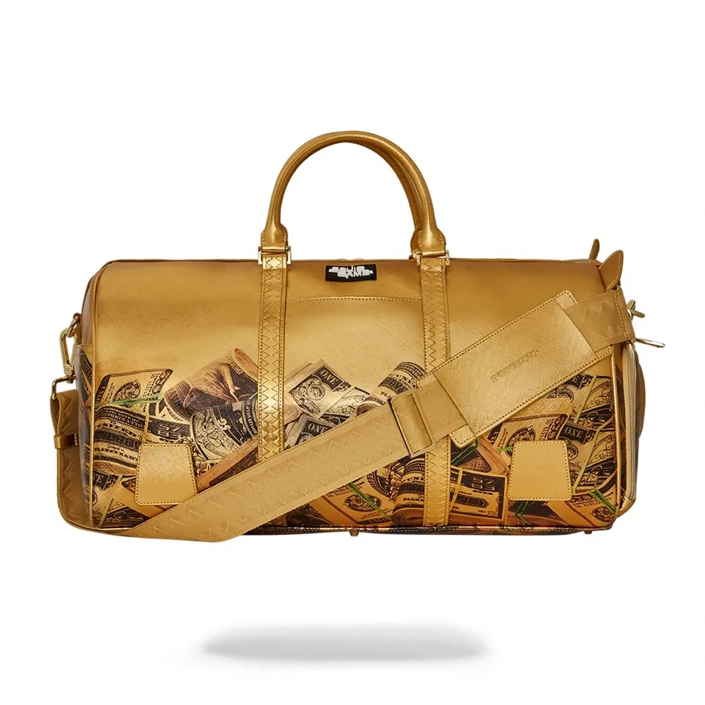 Sprayground Squid Game Collab Piggy Bank Duffle